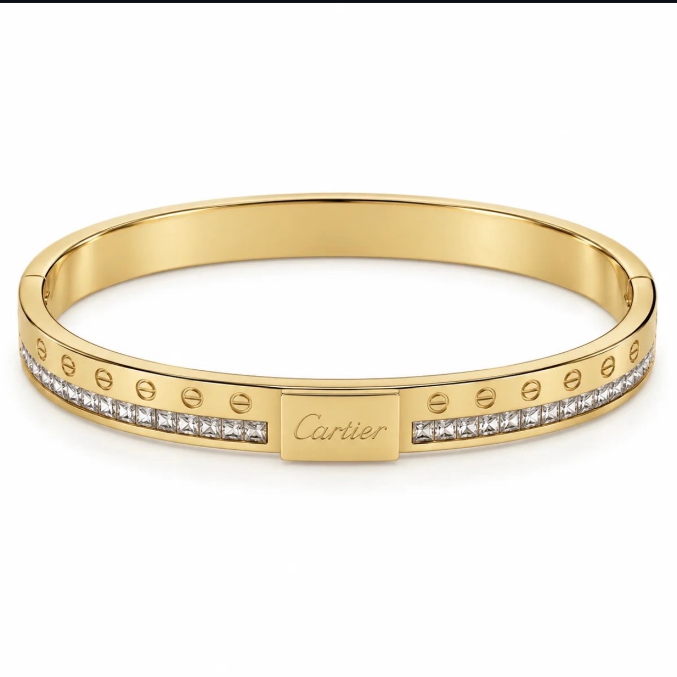 CRYSTAL LOVE BANGLE