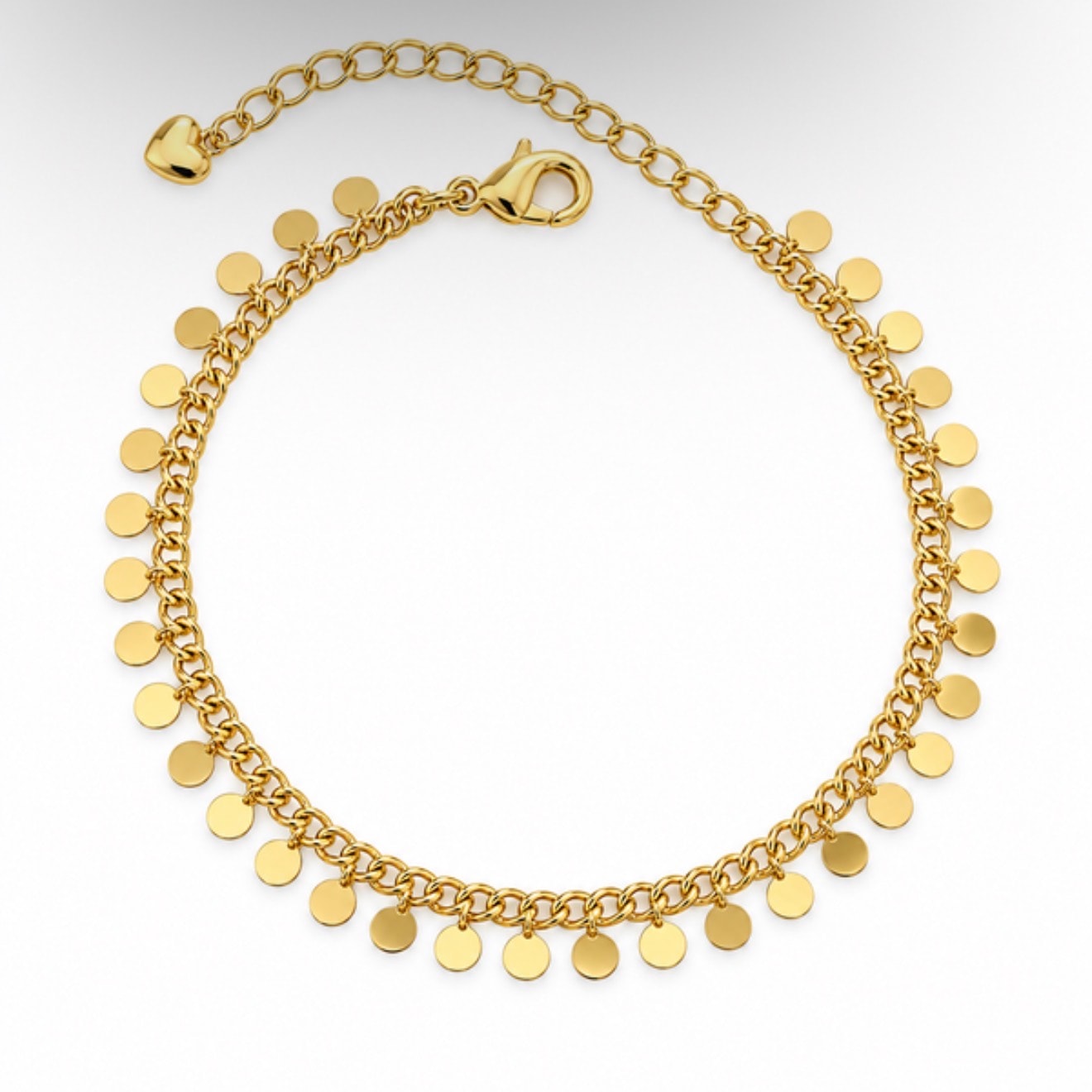 Gold Disc Choker